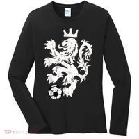 Netherlands Lion Dutch Orange Soccer Fan    Women's Long Sleeve Shirt thumb 0