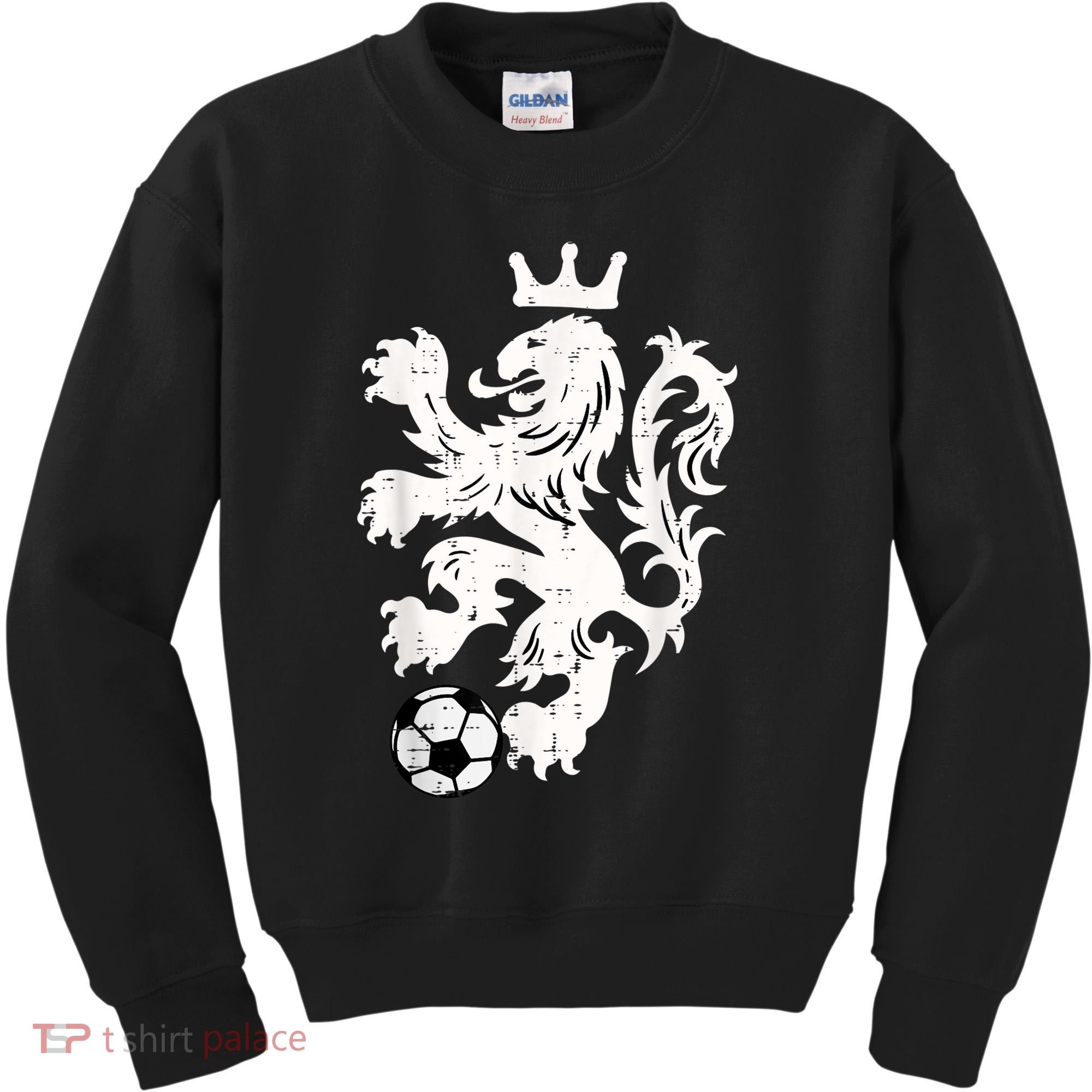 Netherlands Lion Dutch Orange Soccer Fan    Kids Sweatshirt