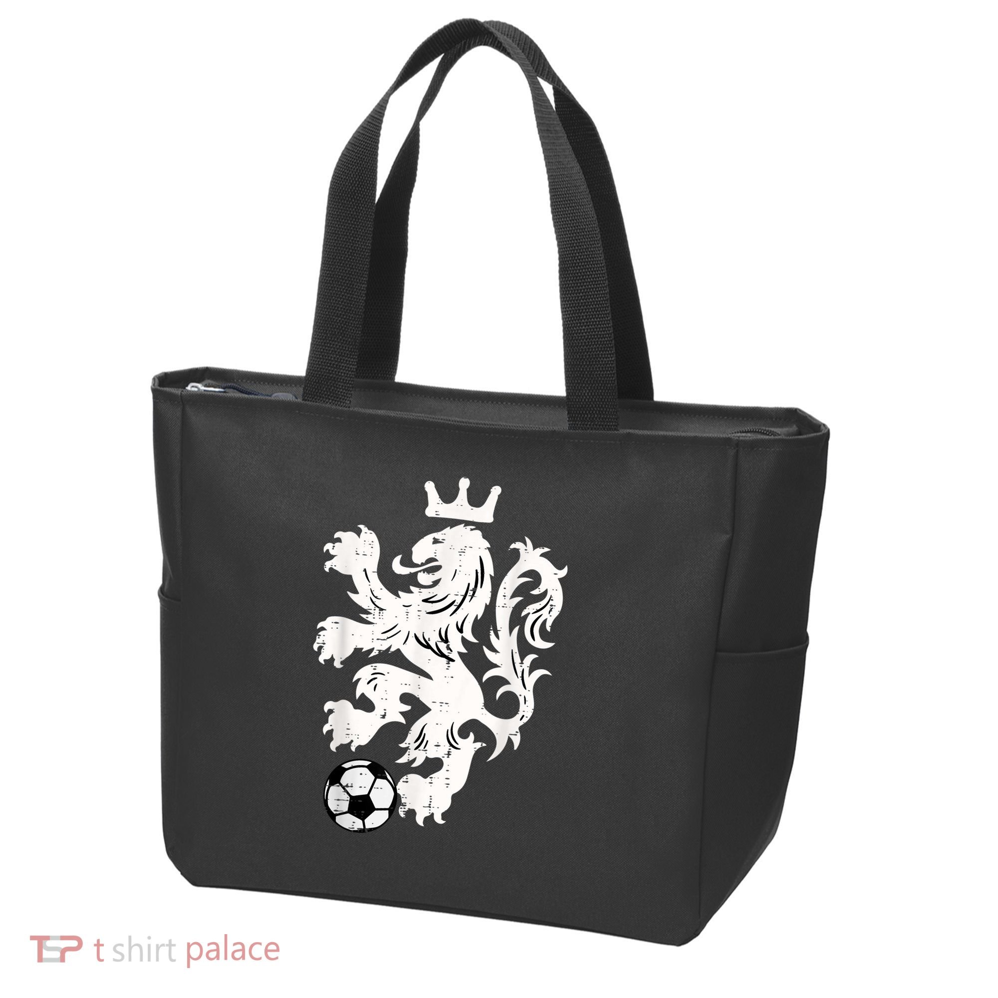 Netherlands Lion Dutch Orange Soccer Fan    Tote Bag