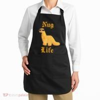 Nug Life Dino Nuggs Dino Chicken Nuggets Dinosaur Nugget Apron thumb 2