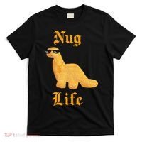 Nug Life Dino Nuggs Dino Chicken Nuggets Dinosaur Nugget T-Shirt thumb 0