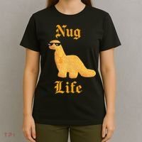 Nug Life Dino Nuggs Dino Chicken Nuggets Dinosaur Nugget T-Shirt thumb 4