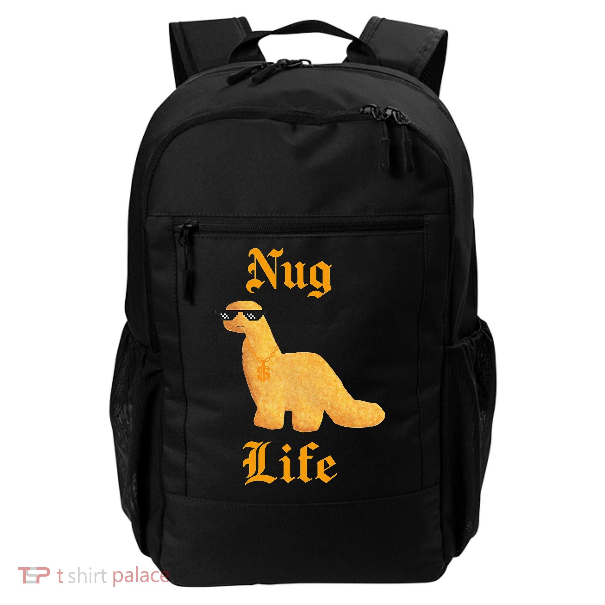 Nug Life Dino Nuggs Dino Chicken Nuggets Dinosaur Nugget Backpack