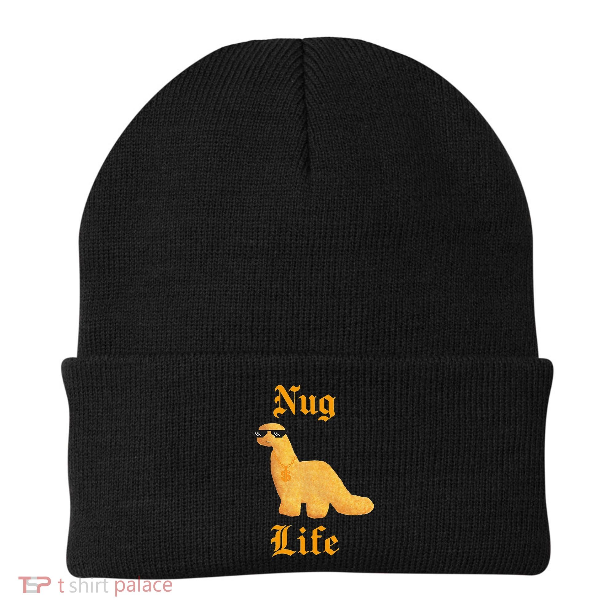 Nug Life Dino Nuggs Dino Chicken Nuggets Dinosaur Nugget Beanie