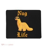 Nug Life Dino Nuggs Dino Chicken Nuggets Dinosaur Nugget Mousepad thumb 0