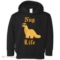 Nug Life Dino Nuggs Dino Chicken Nuggets Dinosaur Nugget Toddler Hoodie thumb 0