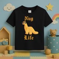 Nug Life Dino Nuggs Dino Chicken Nuggets Dinosaur Nugget Toddler T-Shirt thumb 3