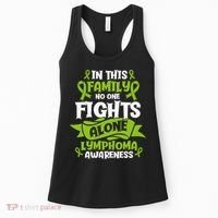 Non-Hodgkin Lymphoma Family Support Cancer Awareness Women's Tank Top thumb 0