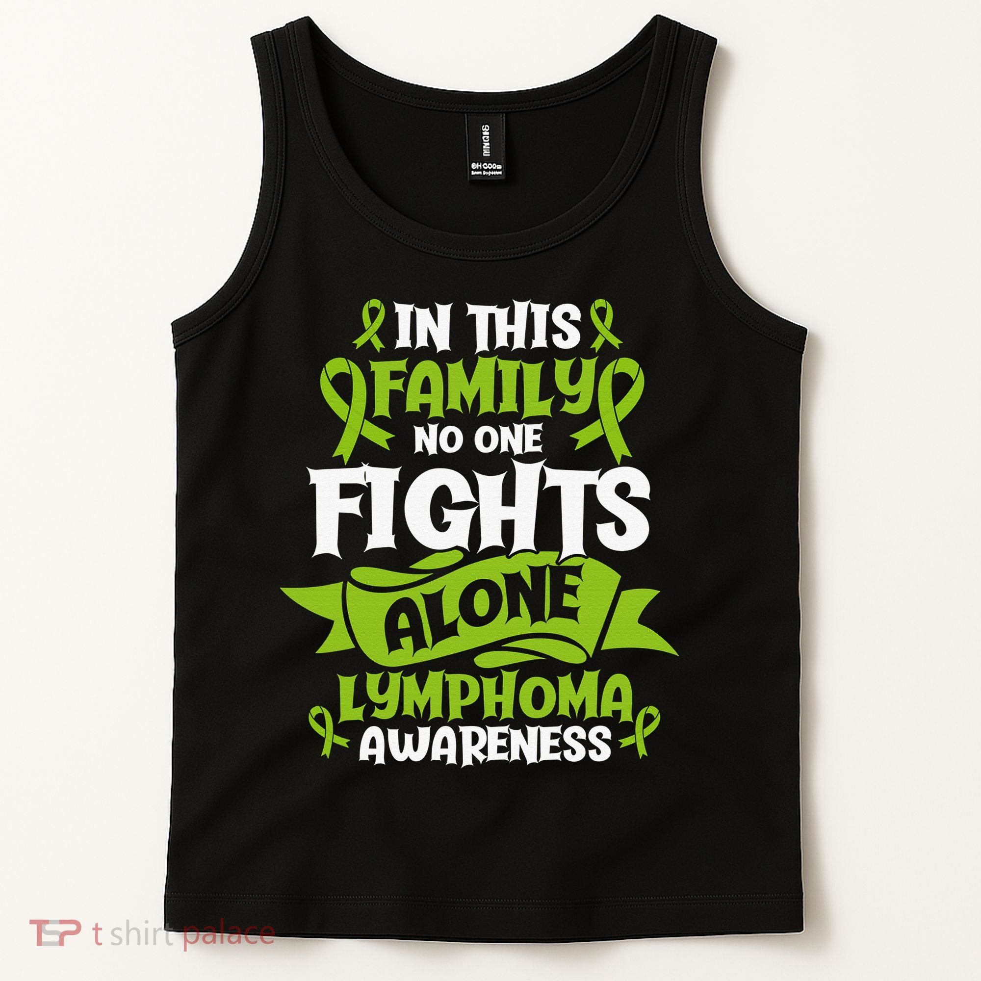 Non-Hodgkin Lymphoma Family Support Cancer Awareness Tank Top