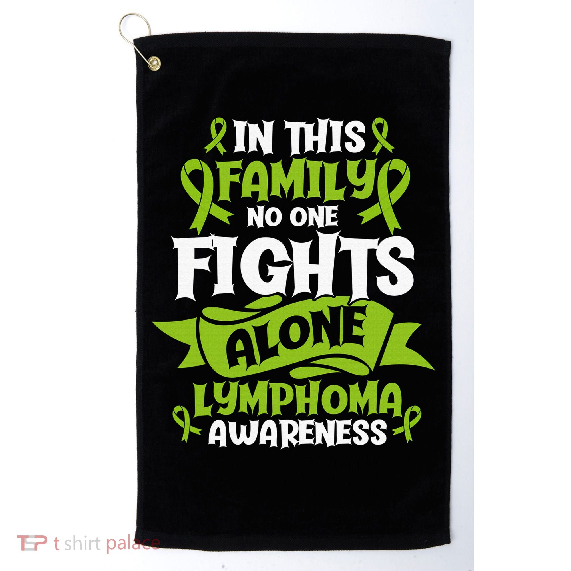 Non-Hodgkin Lymphoma Family Support Cancer Awareness Golf Towel