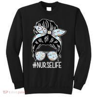 Nurse Life Female Bun Sweatshirt thumb 0