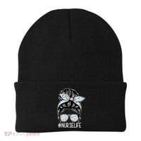 Nurse Life Female Bun Beanie thumb 0