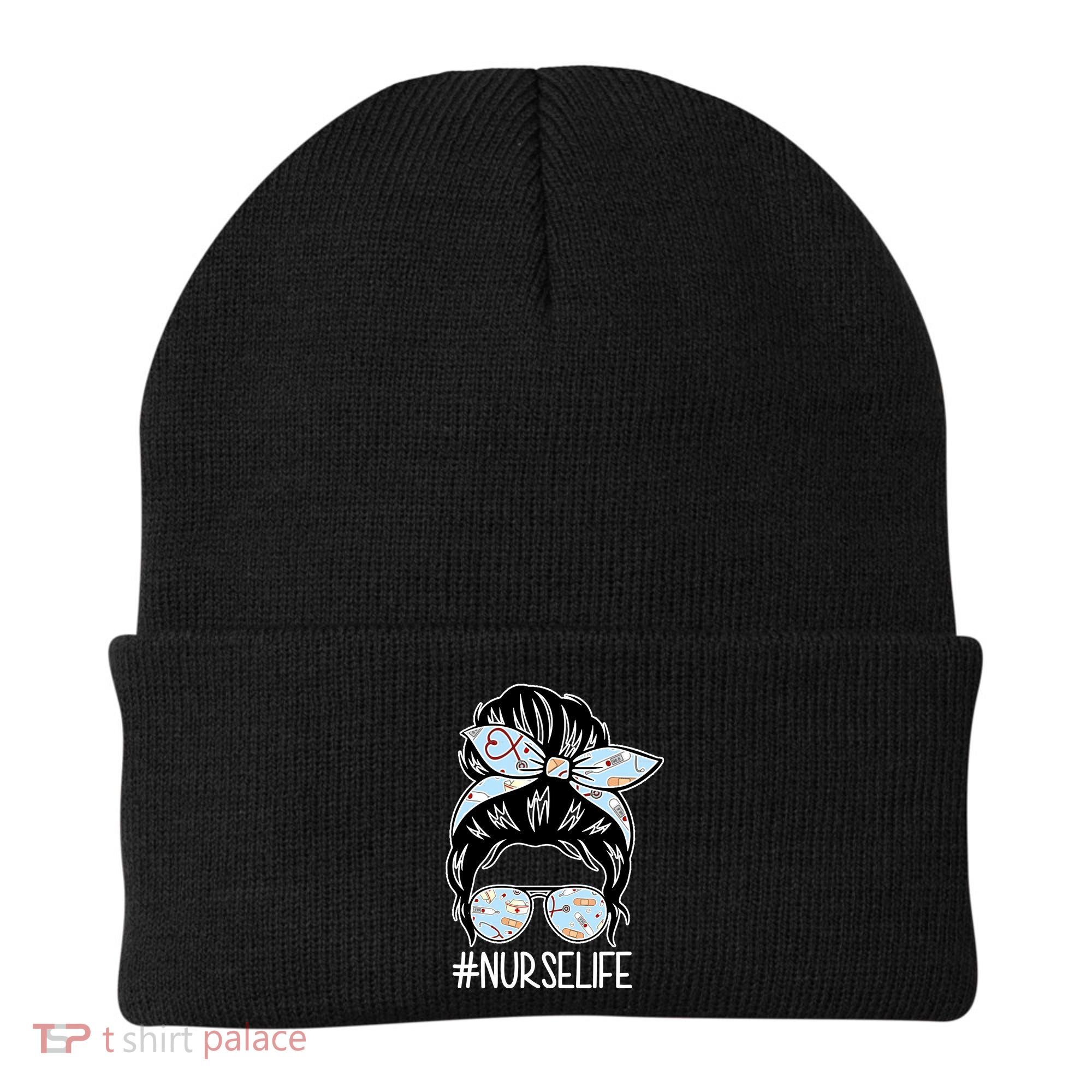 Nurse Life Female Bun Beanie