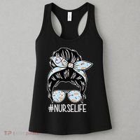 Nurse Life Female Bun Women's Tank Top thumb 3