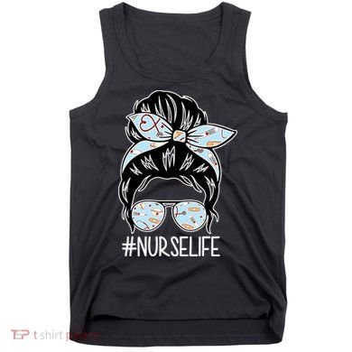 Nurse Life Female Bun Tank Top