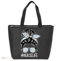 Nurse Life Female Bun Tote Bag thumb 0