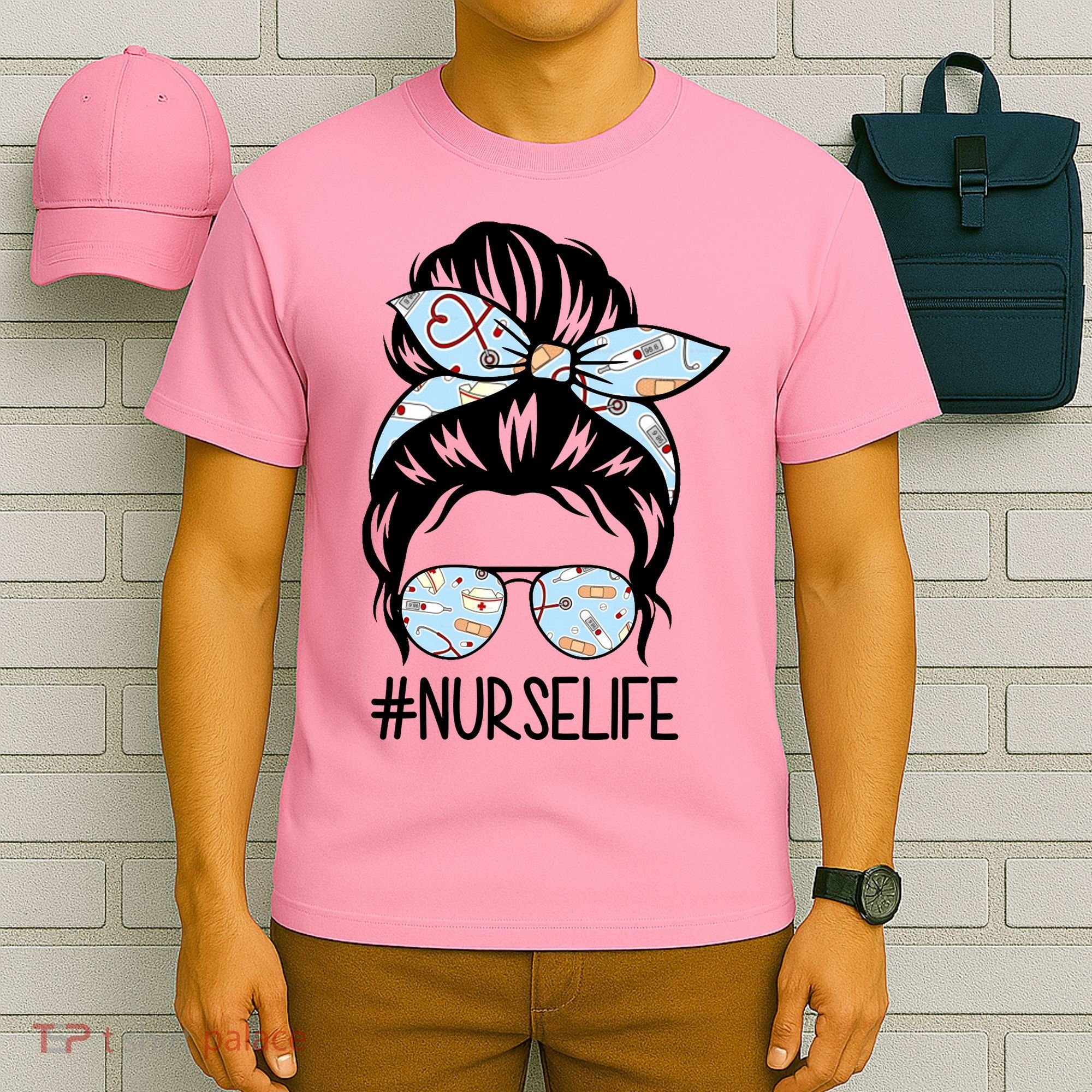 Nurse Life Female Bun T-Shirt