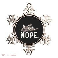 Nope Lazy French Bulldog Dog Lover Gift Ornament thumb 0