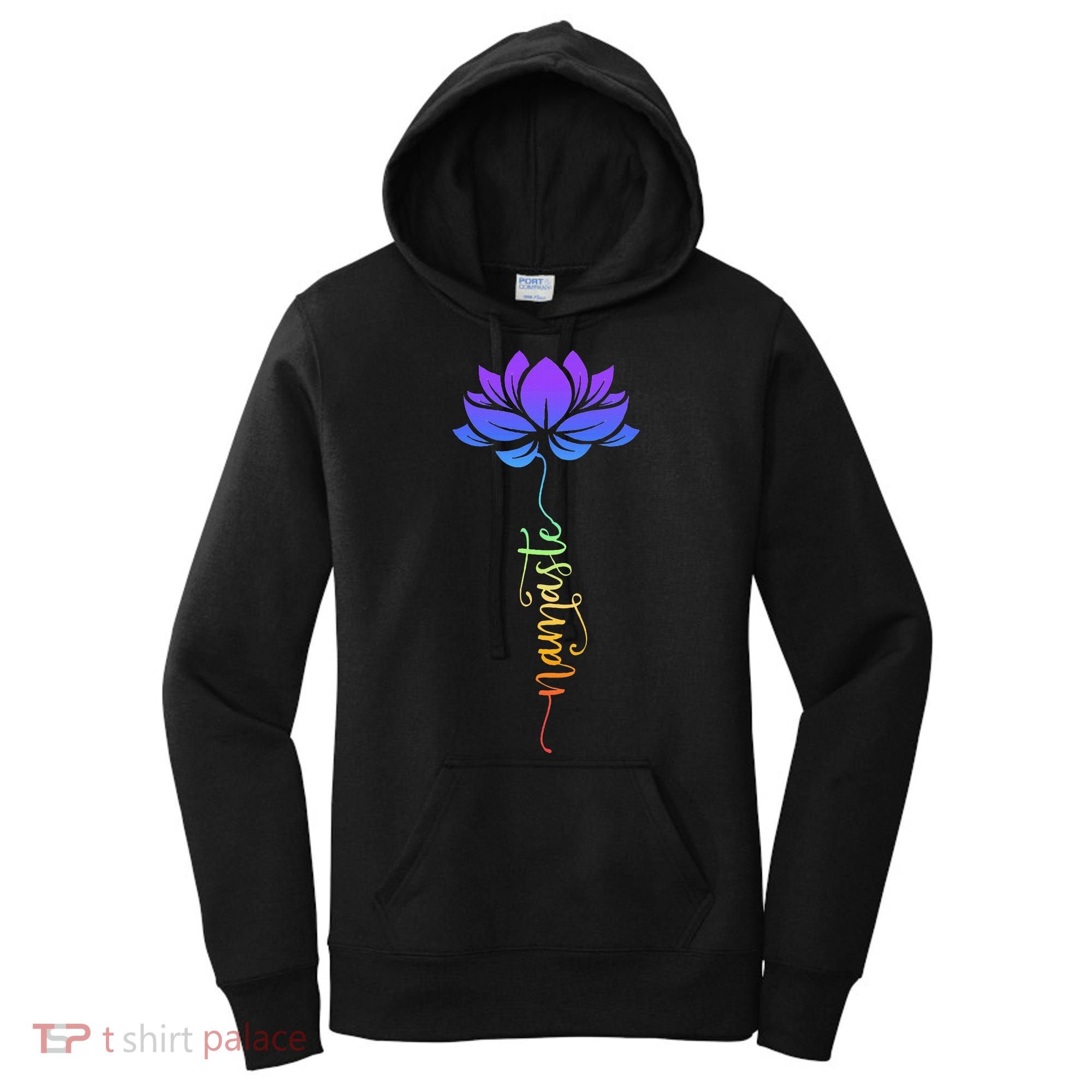 Namaste Lotus Flower Meditation Yoga Women's Hoodie