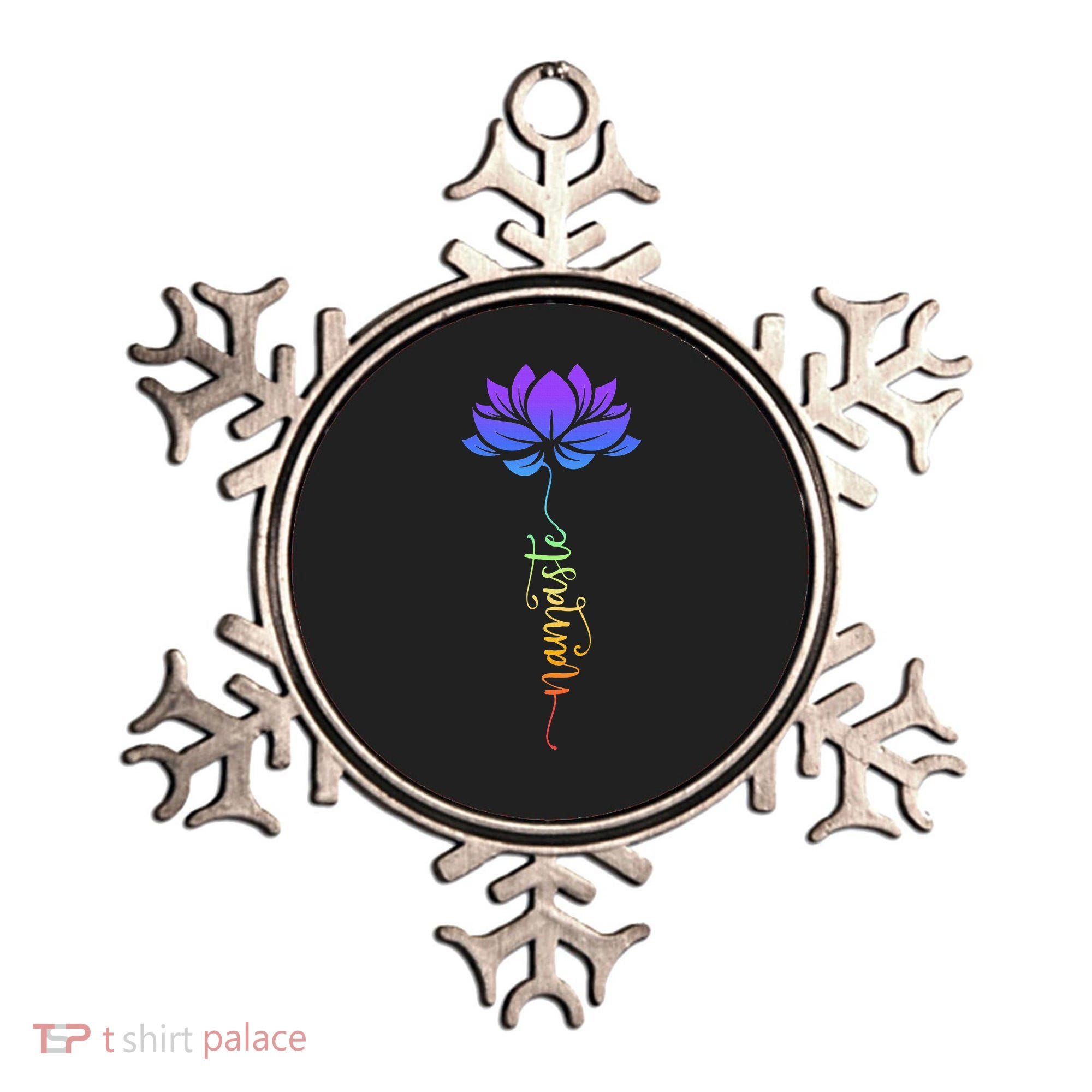 Namaste Lotus Flower Meditation Yoga Ornament