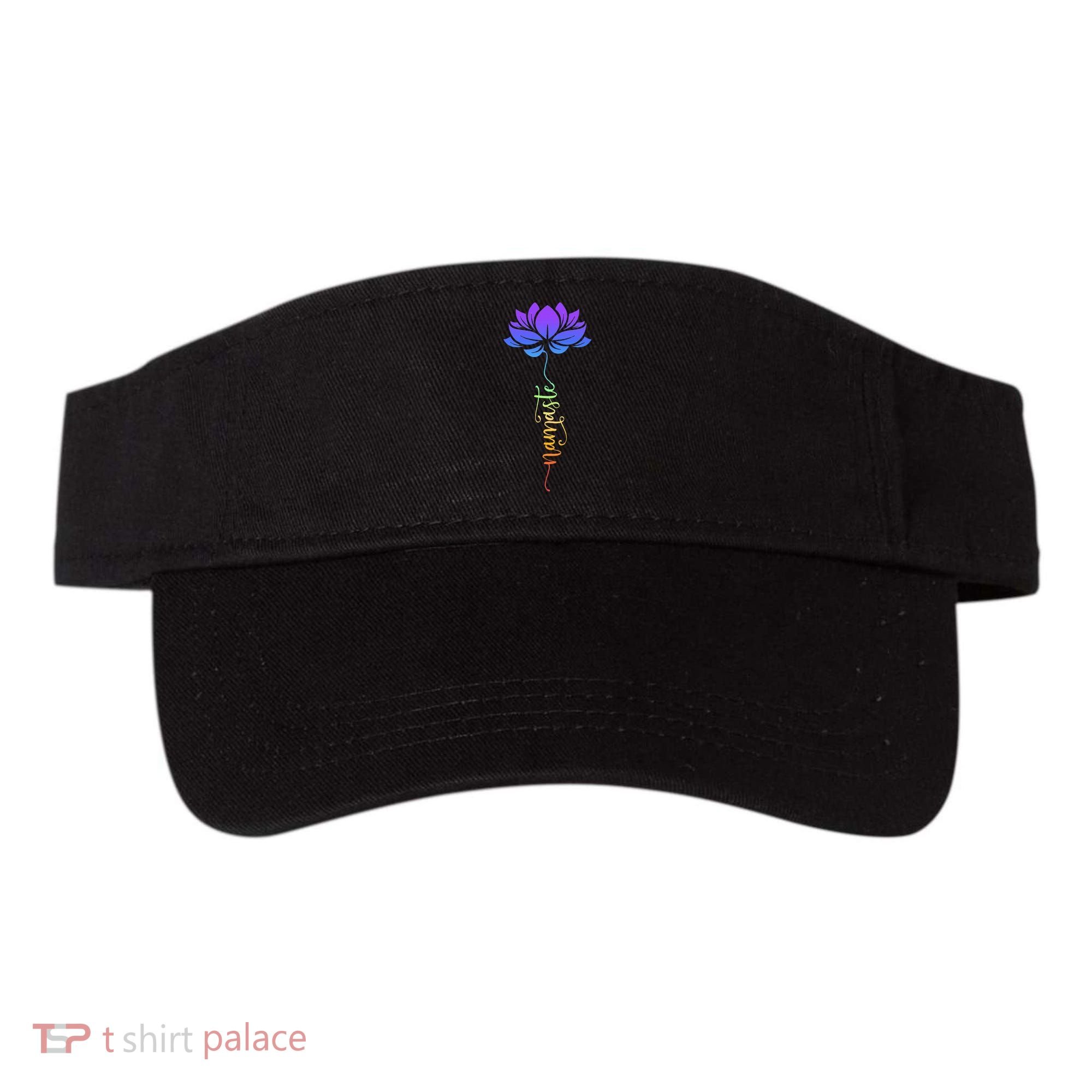 Namaste Lotus Flower Meditation Yoga Visor