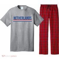 Netherlands Logo Gift Pajama Set thumb 0