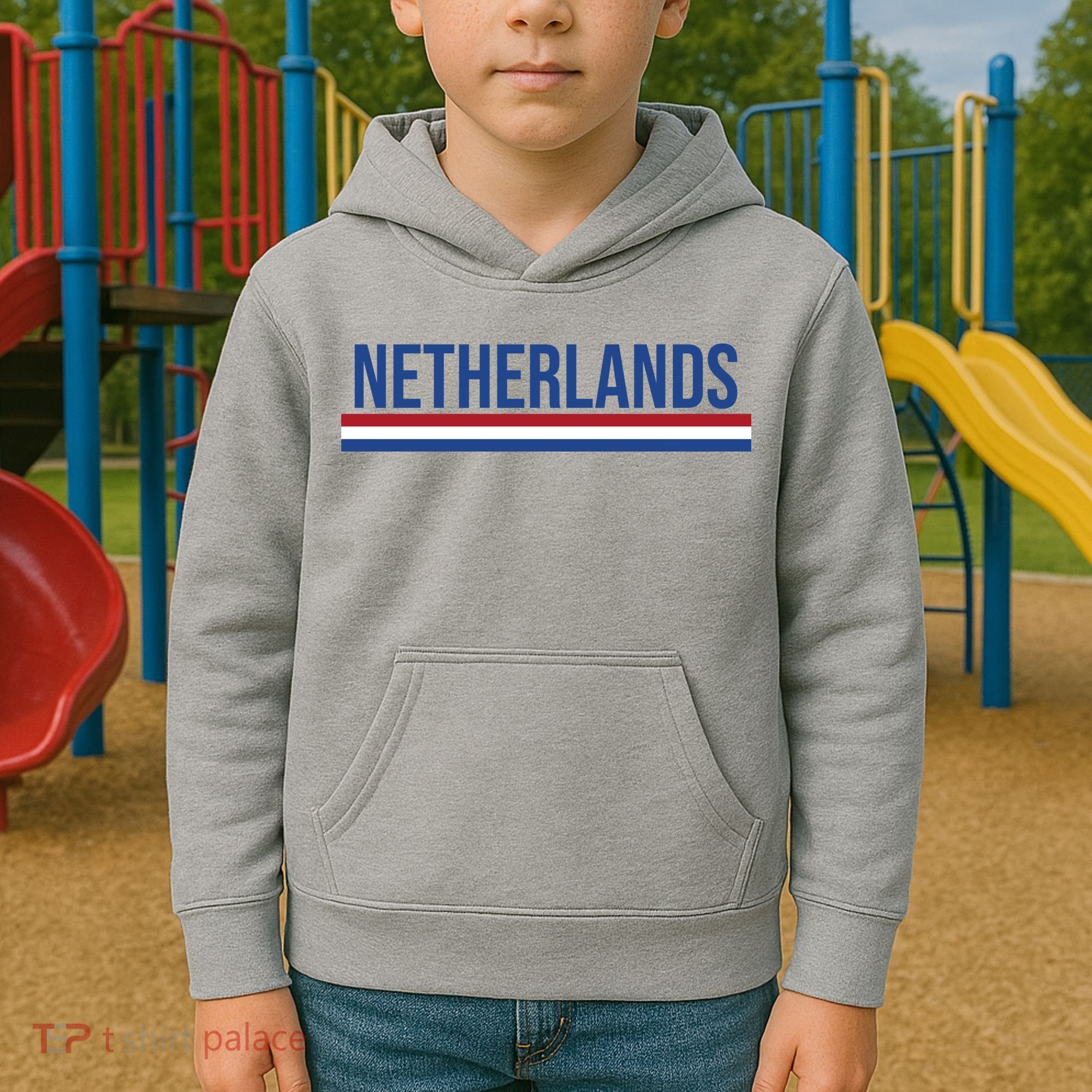 Netherlands Logo Gift Kids Hoodie