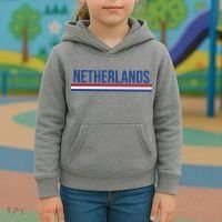 Netherlands Logo Gift Kids Hoodie thumb 3