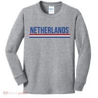 Netherlands Logo Gift Kids Long Sleeve Shirt thumb 0