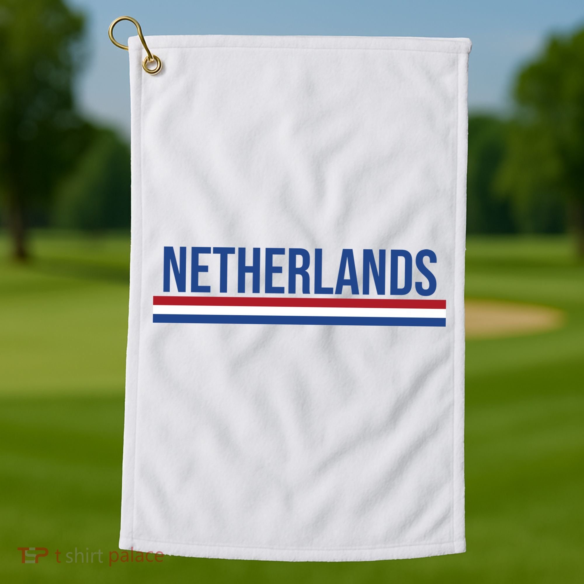 Netherlands Logo Gift Golf Towel