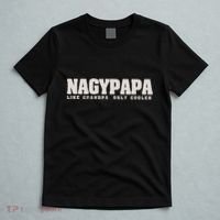 Nagypapa Like Grandpa Only Cooler Hungarian Grandfather Gift T-Shirt thumb 5