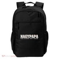Nagypapa Like Grandpa Only Cooler Hungarian Grandfather Gift Backpack thumb 0