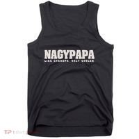 Nagypapa Like Grandpa Only Cooler Hungarian Grandfather Gift Tank Top thumb 0