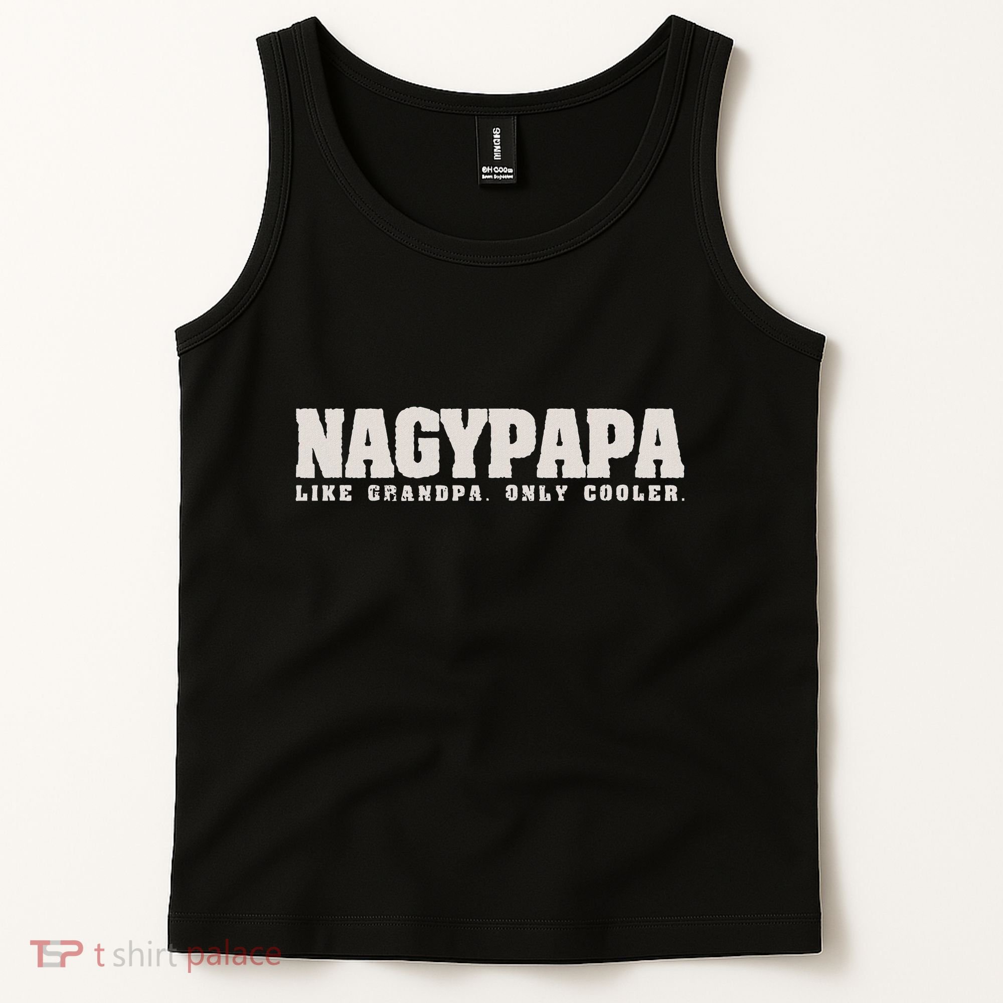 Nagypapa Like Grandpa Only Cooler Hungarian Grandfather Gift Tank Top