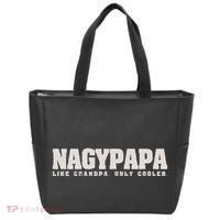 Nagypapa Like Grandpa Only Cooler Hungarian Grandfather Gift Tote Bag thumb 0