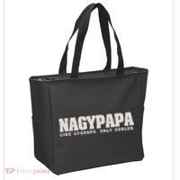 Nagypapa Like Grandpa Only Cooler Hungarian Grandfather Gift Tote Bag thumb 2