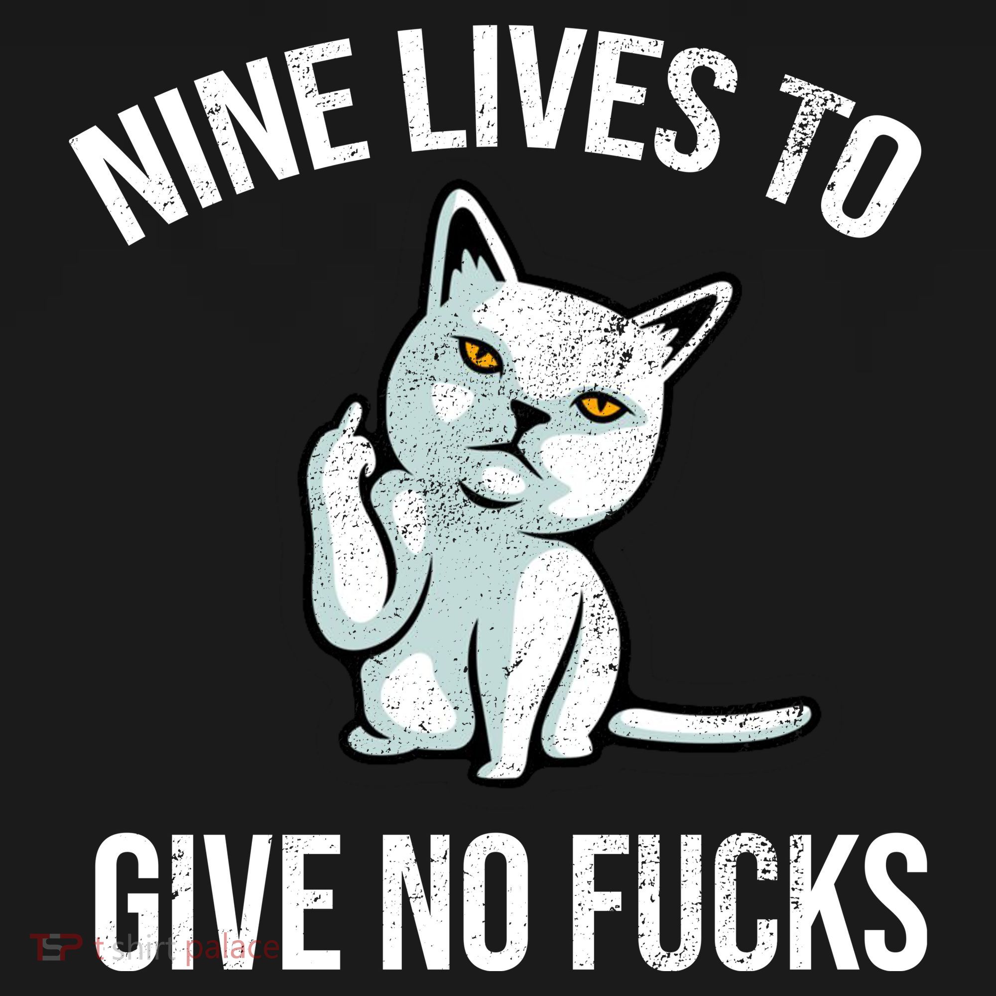 Nine Lives Give No Fucks Women's Hoodie