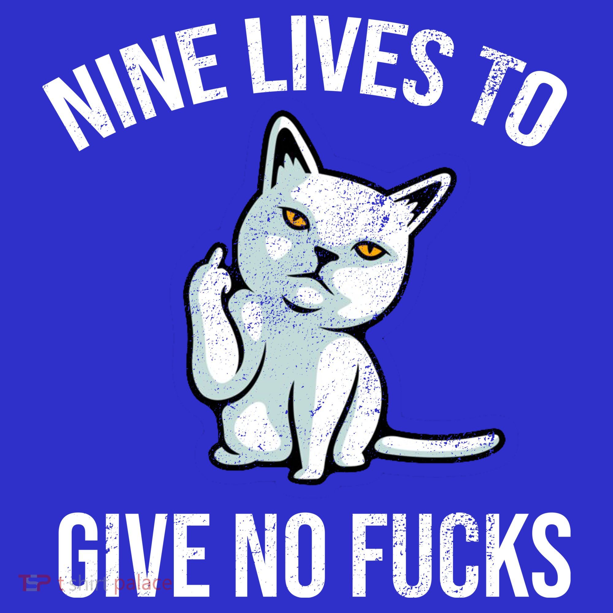 Nine Lives Give No Fucks Women's Tank Top