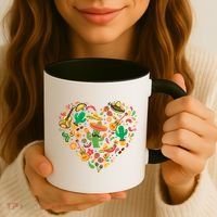 Nacho Love Heart Valentines Mexican Cinco De Mayo Cute Gift Coffee Mug thumb 3
