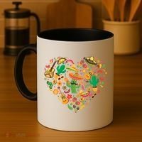 Nacho Love Heart Valentines Mexican Cinco De Mayo Cute Gift Coffee Mug thumb 4