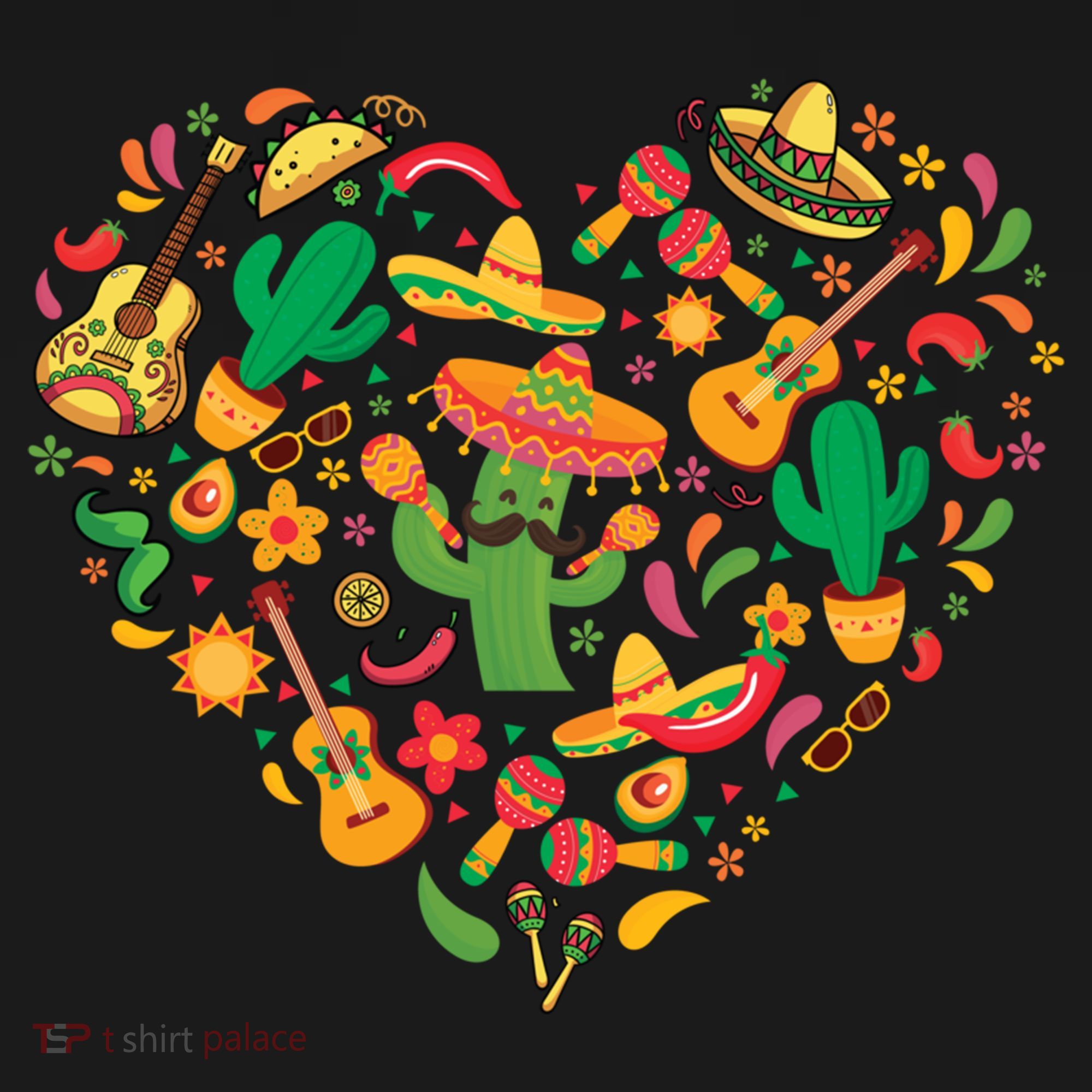 Nacho Love Heart Valentines Mexican Cinco De Mayo Cute Gift Ornament