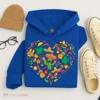Nacho Love Heart Valentines Mexican Cinco De Mayo Cute Gift Hoodie thumb 4