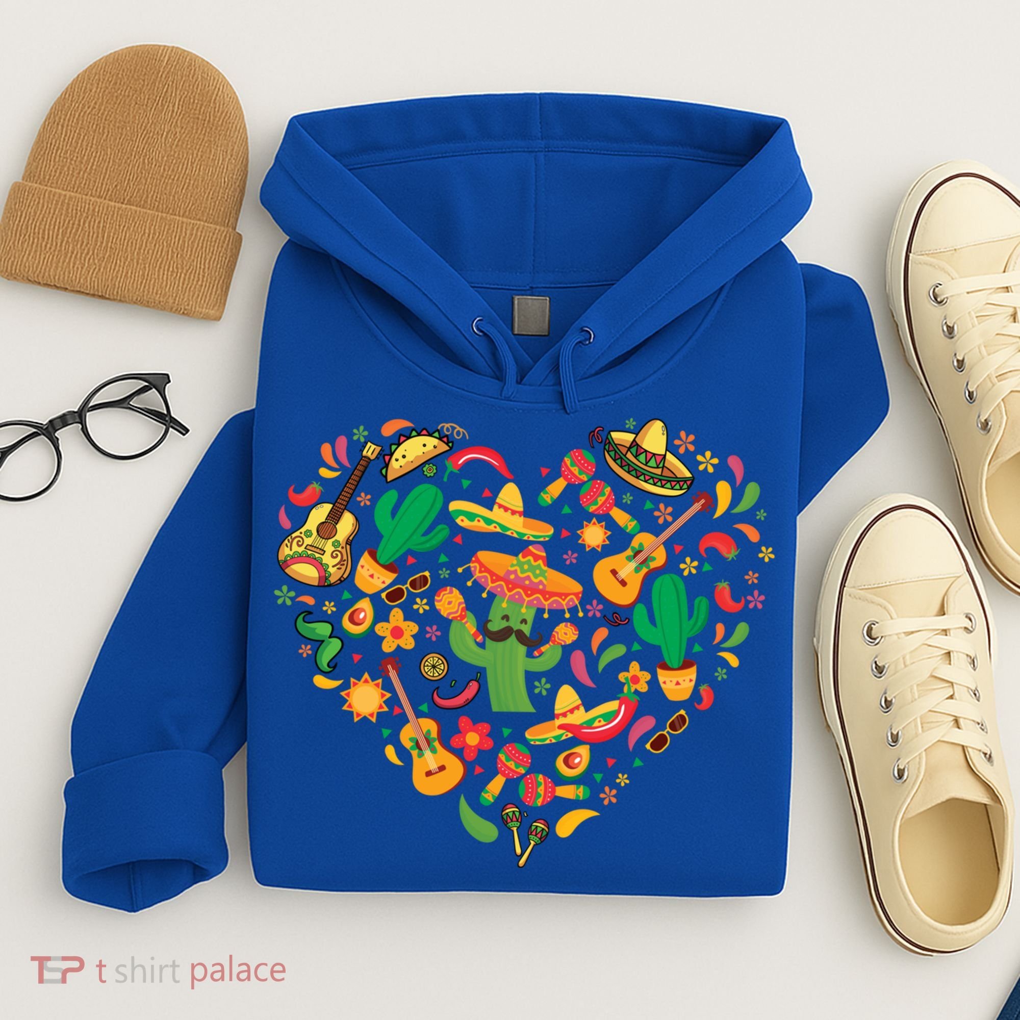 Nacho Love Heart Valentines Mexican Cinco De Mayo Cute Gift Hoodie
