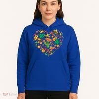 Nacho Love Heart Valentines Mexican Cinco De Mayo Cute Gift Hoodie thumb 5