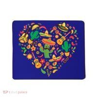 Nacho Love Heart Valentines Mexican Cinco De Mayo Cute Gift Mousepad thumb 0