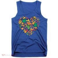 Nacho Love Heart Valentines Mexican Cinco De Mayo Cute Gift Tank Top thumb 0