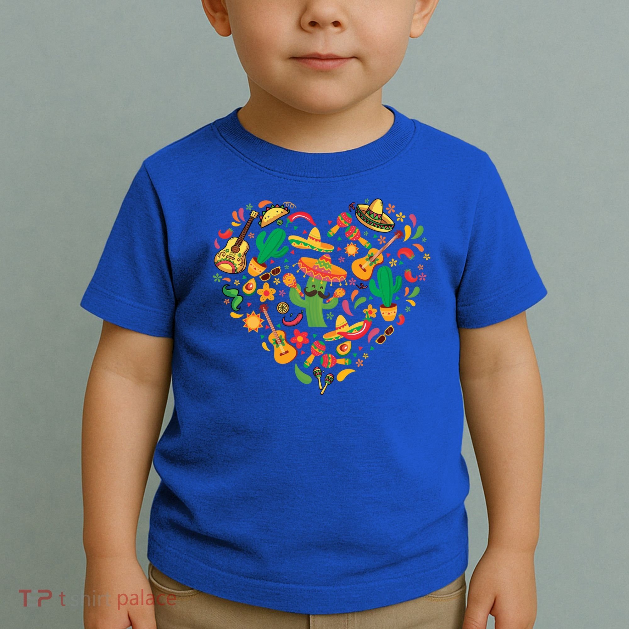 Nacho Love Heart Valentines Mexican Cinco De Mayo Cute Gift Toddler T-Shirt