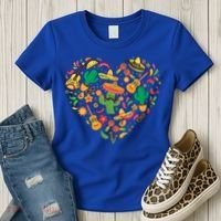 Nacho Love Heart Valentines Mexican Cinco De Mayo Cute Gift Women's T-Shirt thumb 3