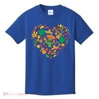 Nacho Love Heart Valentines Mexican Cinco De Mayo Cute Gift Kids T-Shirt thumb 0