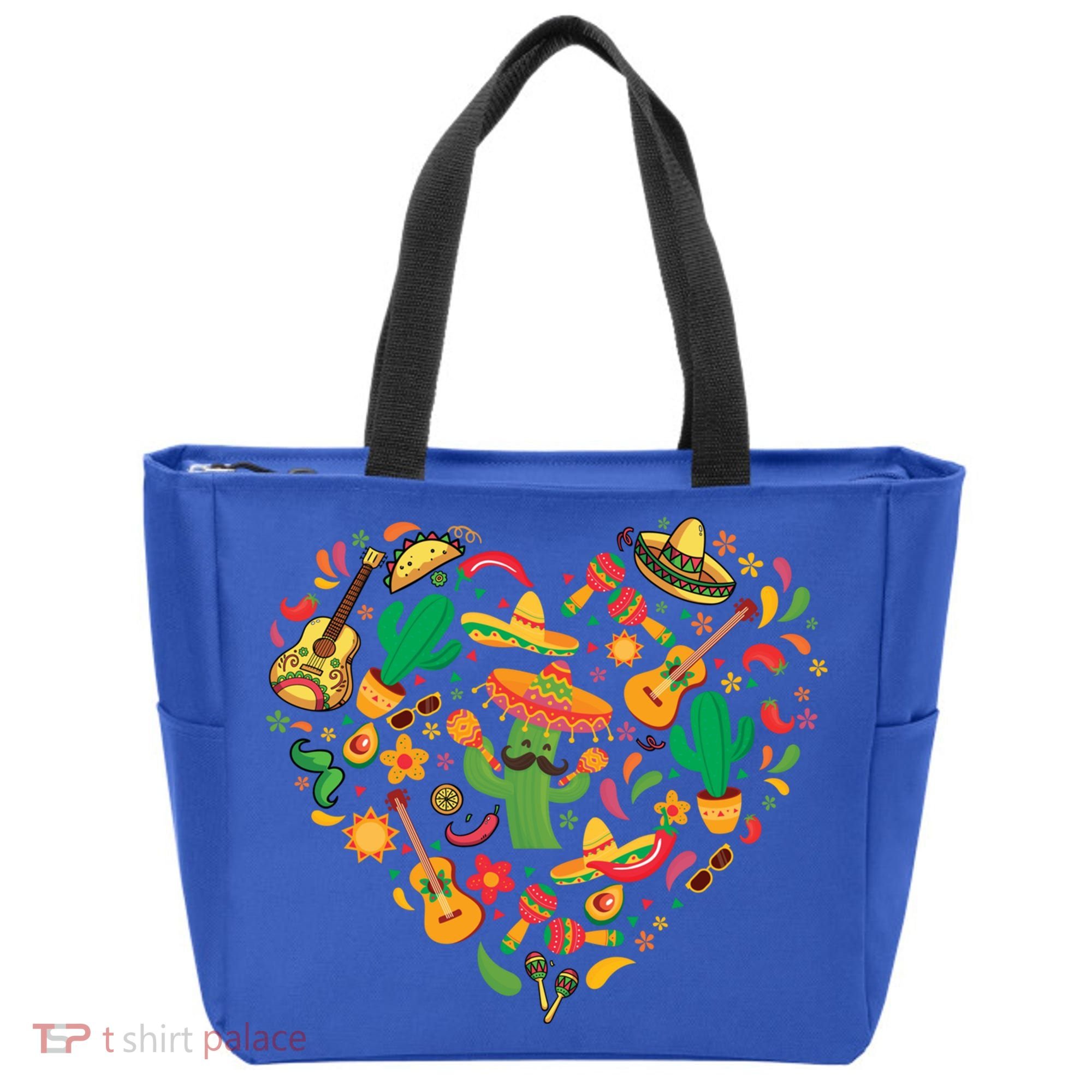 Nacho Love Heart Valentines Mexican Cinco De Mayo Cute Gift Tote Bag